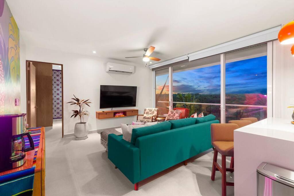 3 Bedroom Luxury Condo Next To Beach & Pools, Ac And Internet Акумаль Экстерьер фото