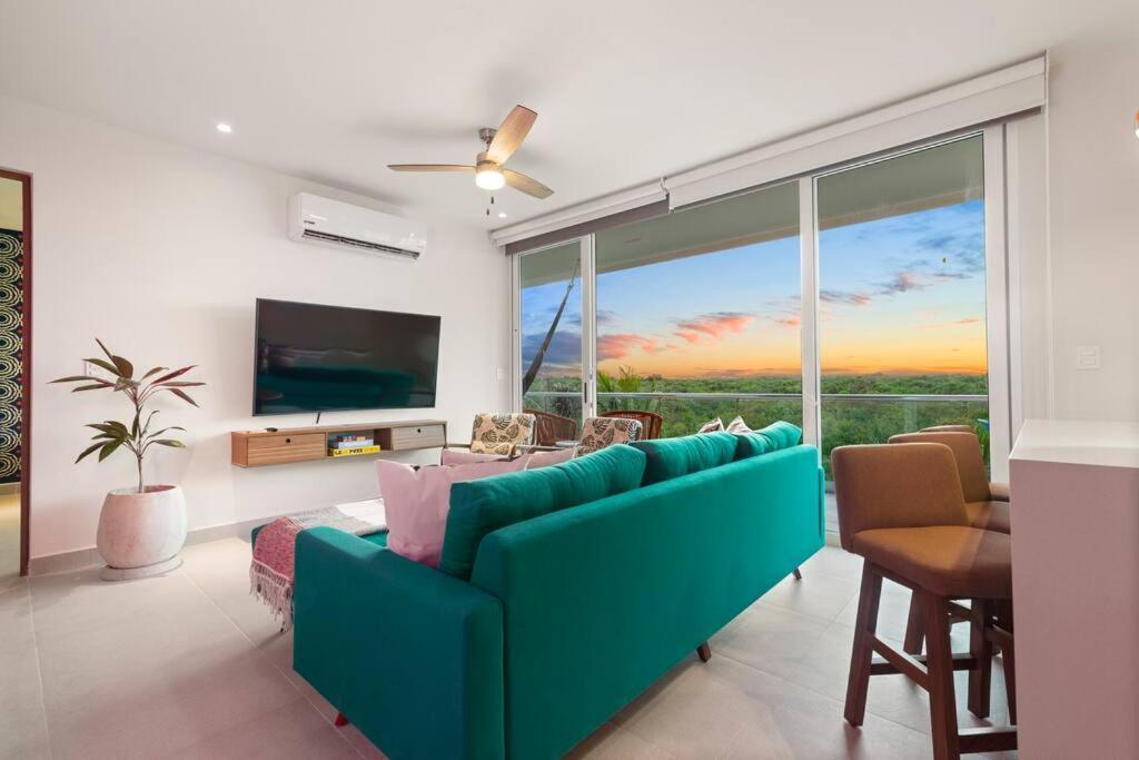 3 Bedroom Luxury Condo Next To Beach & Pools, Ac And Internet Акумаль Экстерьер фото
